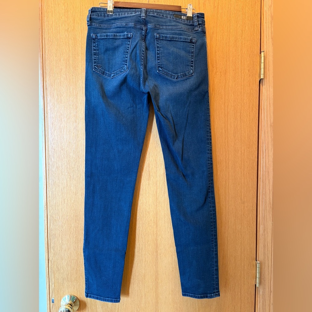 #532  Kut from the Kloth  Cute Women's Indigo Skinny Jeans - Picture 5 of 11